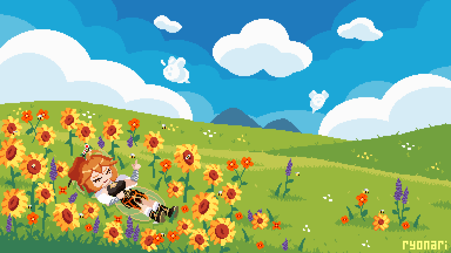 Commission for @BumbleBeePuudding